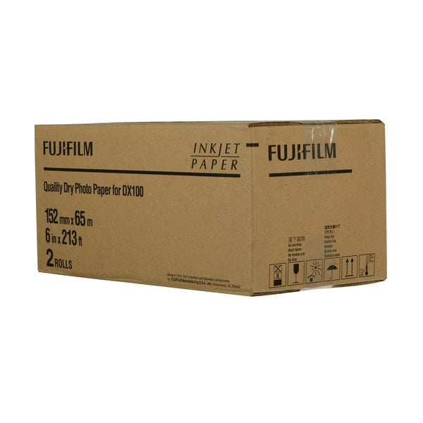 Fujifilm Carta Inkjet 15,2x65m Lustre Conf. 2 Bobine per Fuji DX100/DE100 ed Epson Fujifilm Carta Inkjet 15,2x65m Lustre Conf. 2 Bobine per Fuji DX100/DE100 ed Epson